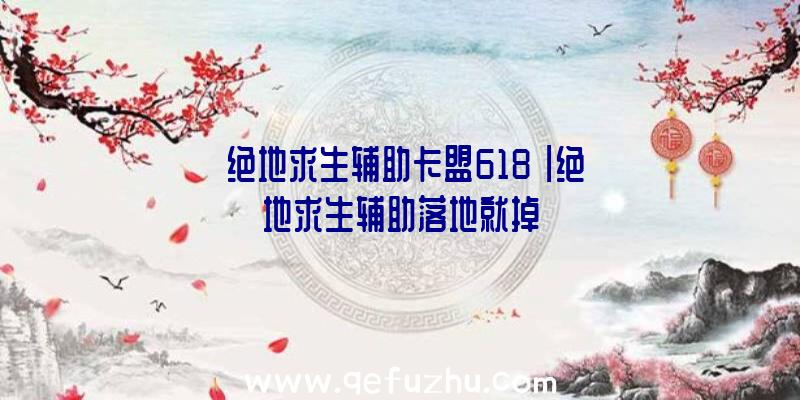 「绝地求生辅助卡盟618」|绝地求生辅助落地就掉